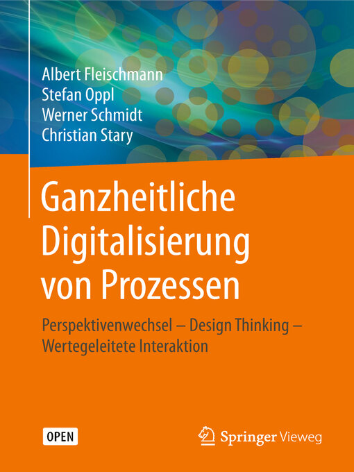 Title details for Ganzheitliche Digitalisierung von Prozessen by Albert Fleischmann - Available